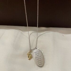 Remembrance Pendant Sterling Silver Brand New